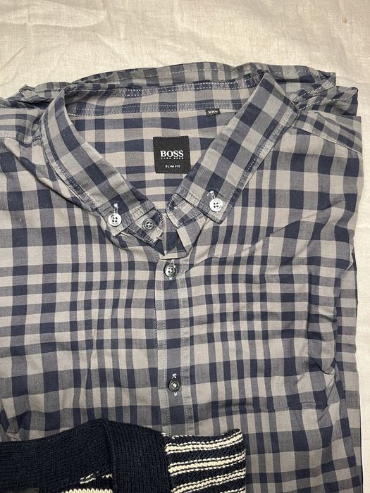HUGO BOSS - 2 camisas e uma camisola