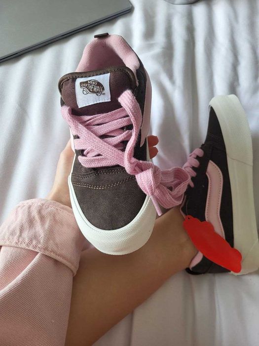!BIG SALE! Vans Knu Skool Brown Pink 36 37 38 39 40 41 42