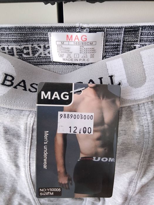 Bokserki chłopięce nowe z metką M 165/85 cm