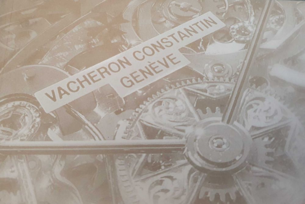 Vacheron Constantin Genève - Catálogo de relógios Premium - Ano 2000