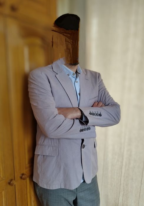 Піджак чоловічий з бавовни 50 розмір