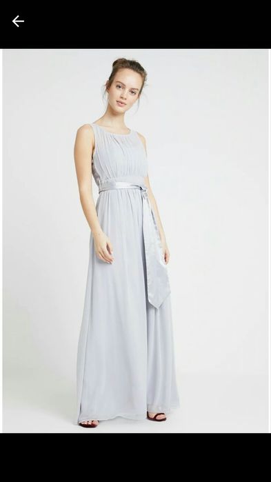 Sukienka szara rozm. S. Wesele