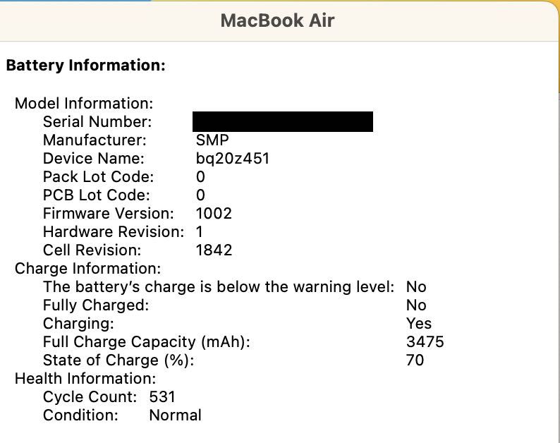 Apple Macbook Air i3 - 8GB - 256GB