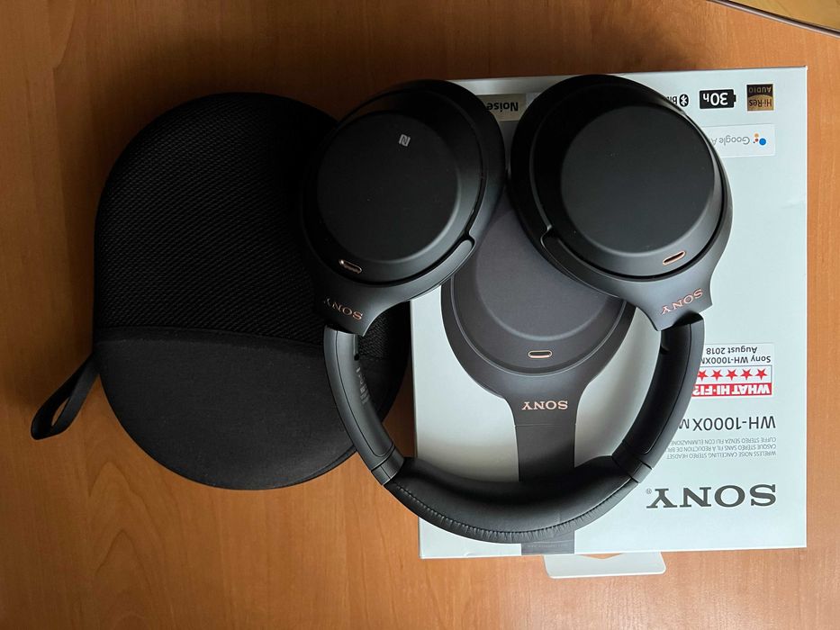 Бездротові навушники Sony WH-1000X M3 повний комплект (Стан нових)