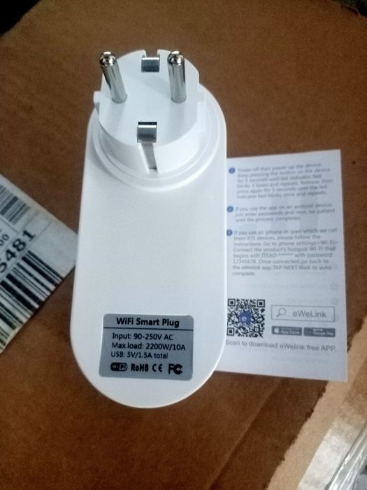 розетка smart life tuya eWeLink