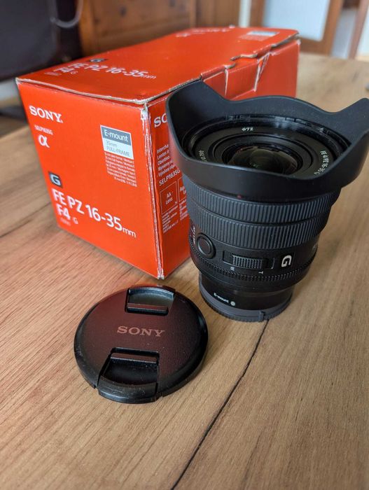 Obiektyw Sony FE PZ 16-35mm F4 G (SELP1635G)