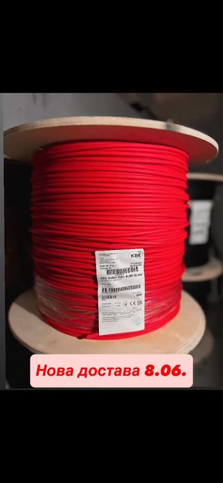 Кабель для сонячних панелей 6 мм Німецький Hikra