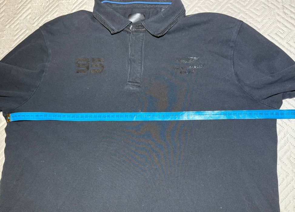 Поло на довгий рукав hackett aston martin racing, XL-XXL