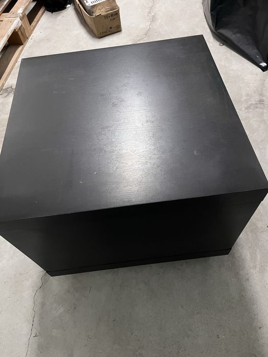 Mesa de Centro IKEA Castanho Escuro com Rodas