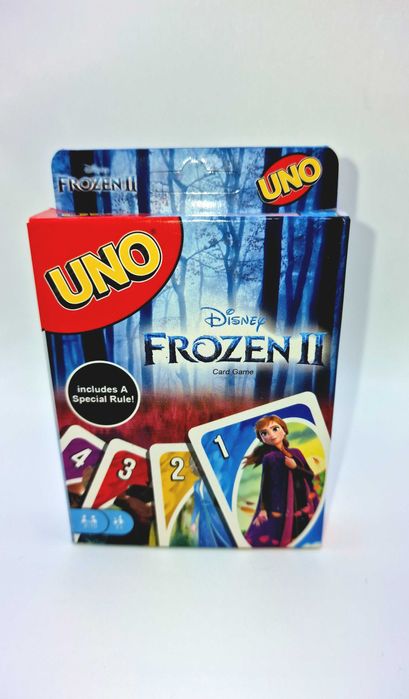 Nowe Karty UNO Kraina Lodu 2