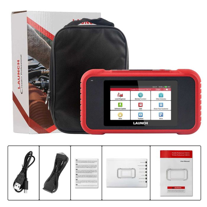 Launch CRP123E V3 Maquina Diagnóstico OBD Actualizações Grátis Vitalícias (NOVO)