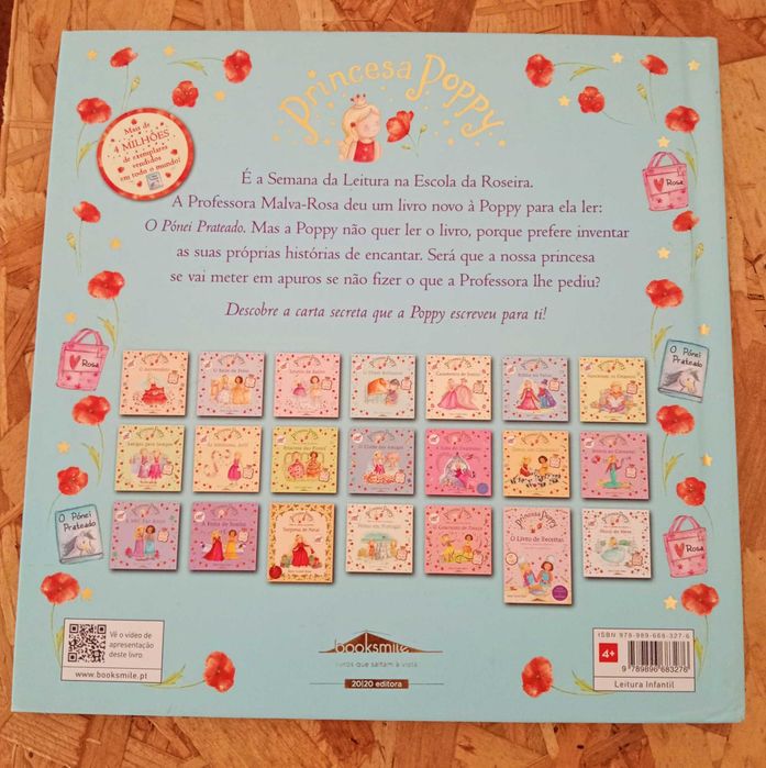 Livro infantil Princesa Poppy