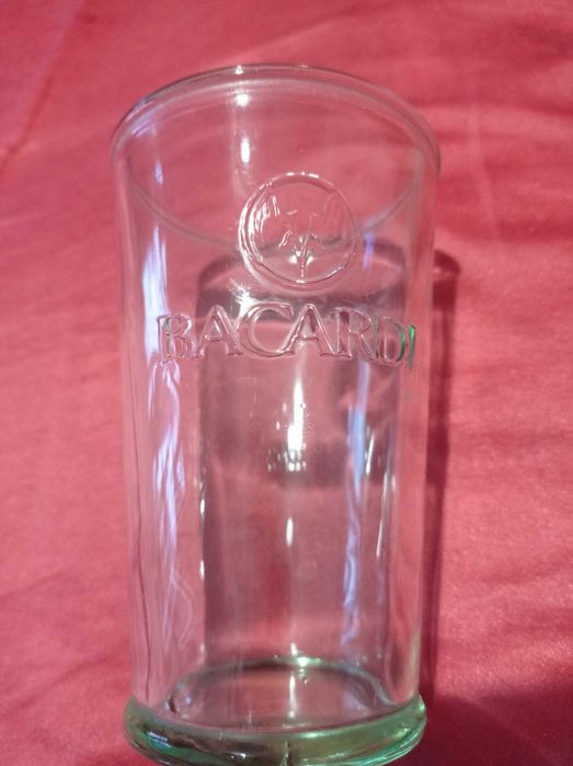 Стакан білий "BACARDI"