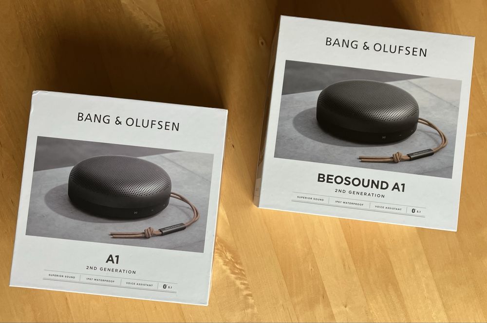 Colunas Bang & Olufsen Beosound A1 (par)
