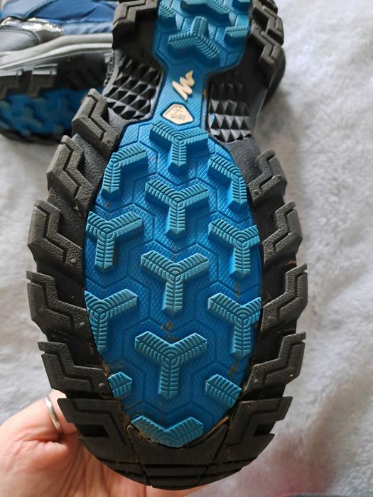 Buty trekkingowe Quechua Sh520 X Warm Mid Blue, rozmiar 41