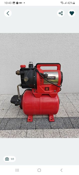 Hydrofor einhell gwarancja wysylka