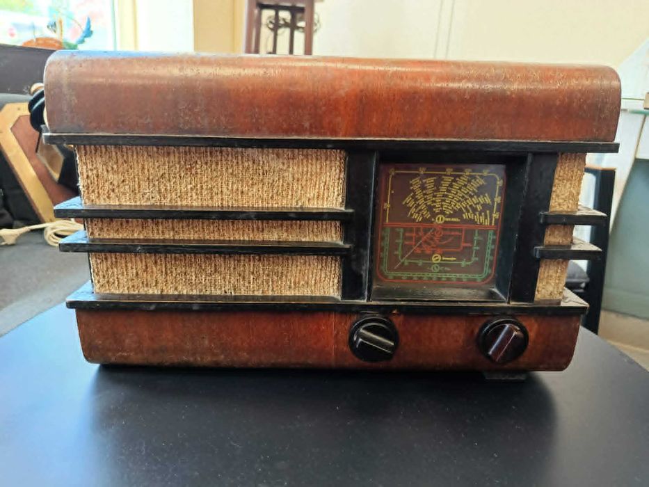 Radio Lampowe Odbiornik Radiowy Diora Pionier Mazur lata 50