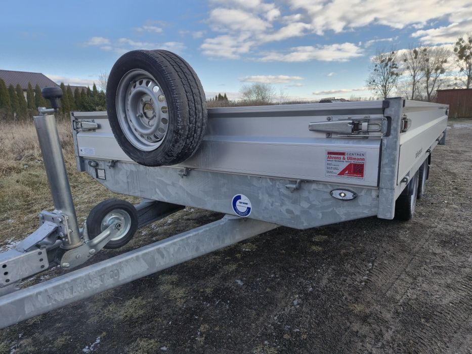 Przyczepa   burtowa platforma  Hapert C36A 17r  DMC2700kg