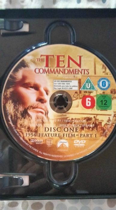 Os Dez Mandamentos (DVD, Edição Especial de Colecionador)