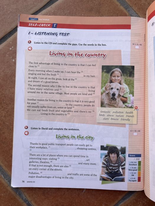Caderno de atividades Inglês 7