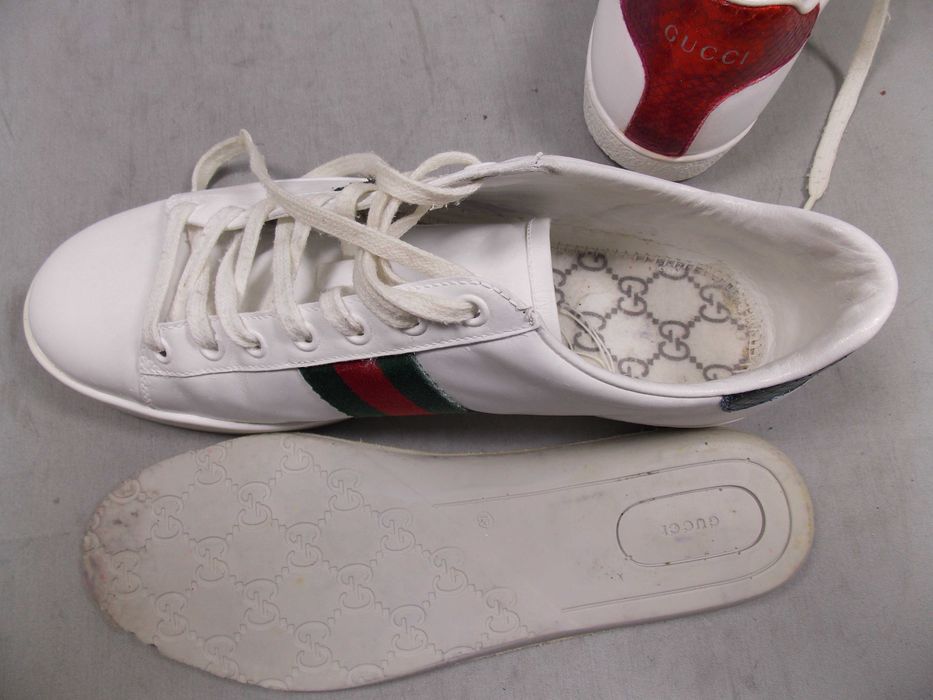 GUCCI  Men's White Leather original