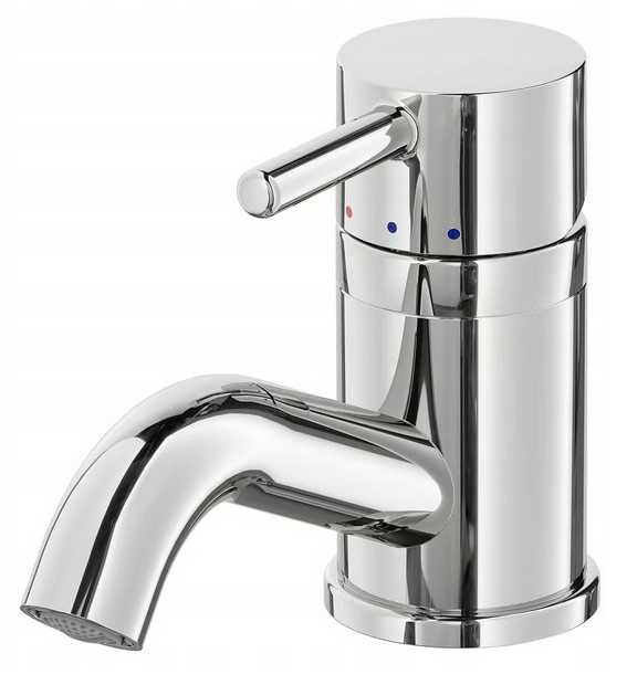 Nowa IKEA BATERIA UMYWALKOWA Stojąca PILKAN Chromowana Srebrna Kran