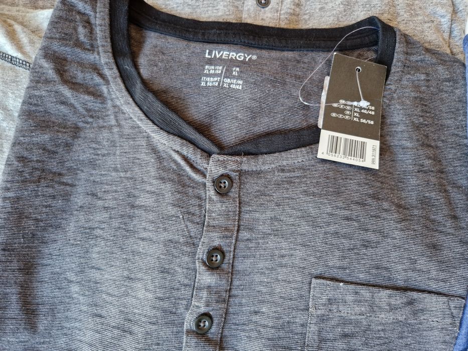 Diversas camisolas em algodão sweatshirt
manga comprida
Novas sem uso