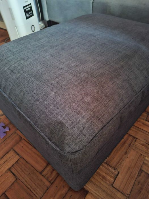 Sofá 3 lugares e Pisa Pés do Ikea