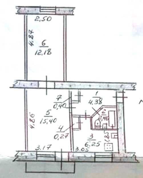 Продам 2-к квартиру, Космический район, ул. Космическая