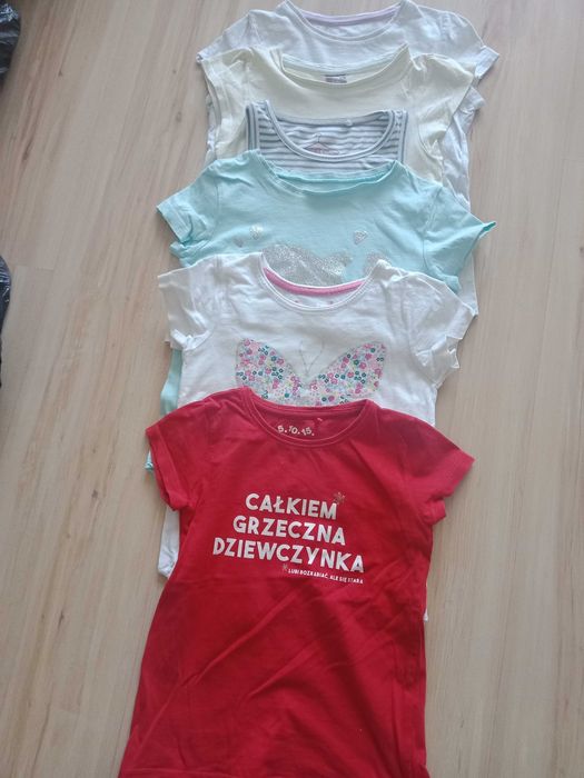 Paczka ciuszków r. 110- 116 Reserved,  5-10-15.