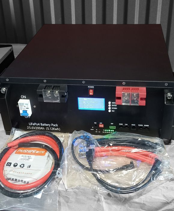 Акумулятор LiFePo4 25,6V/200Ah (5,12Kwh)