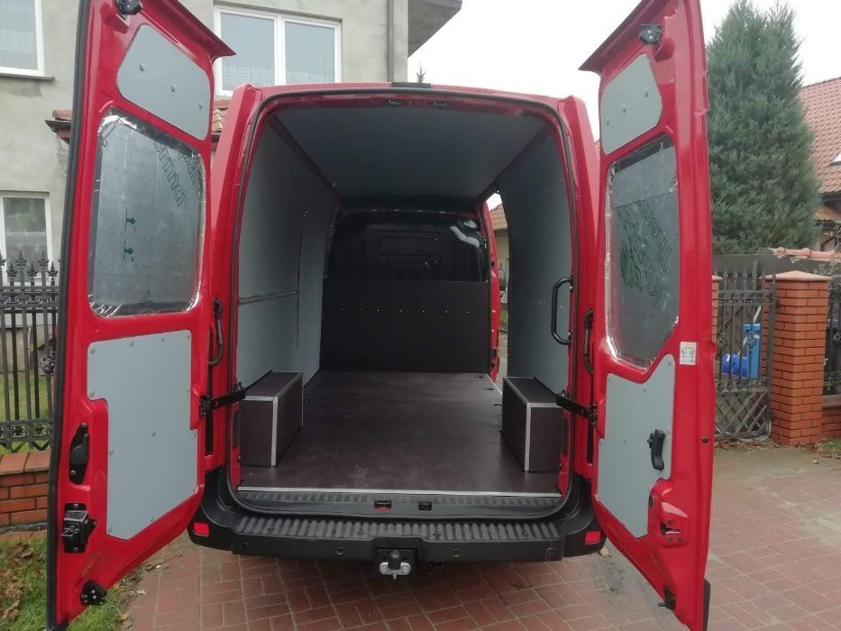Opel Movano L3H2 Lekka zabudowa zabezpieczenie podłogi, boków i drzwi