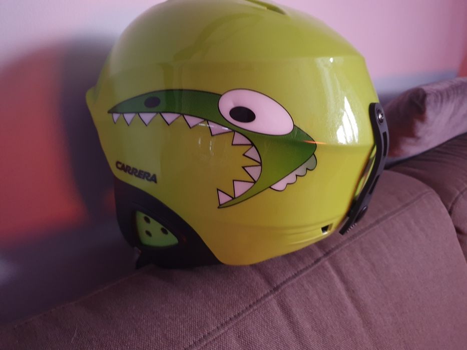 Kask narciarski młodzieżowy + gogle Bollé