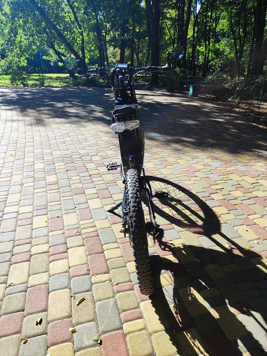 Електромопед Enduro 3000W | 80 км/год | Пробіг 1 рік | Топ-стан