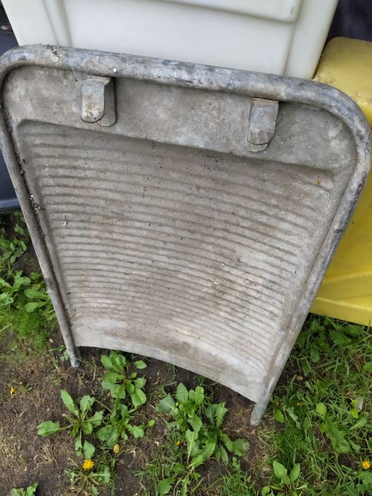 Stara zabytkowa tarka do prania