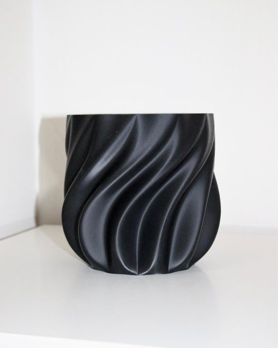 Vaso decorativo impresso em 3d