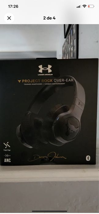 Fones JBL Under Armour Project Rock NOVO