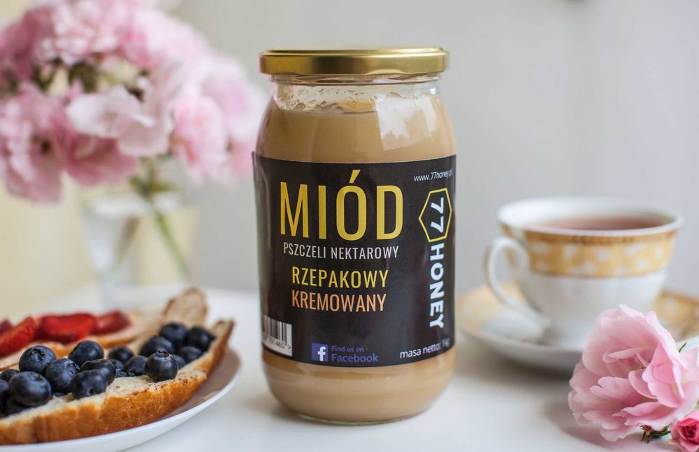 miód KREMOWANY 1kg