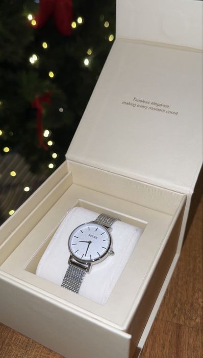 Годинник Burker срібний