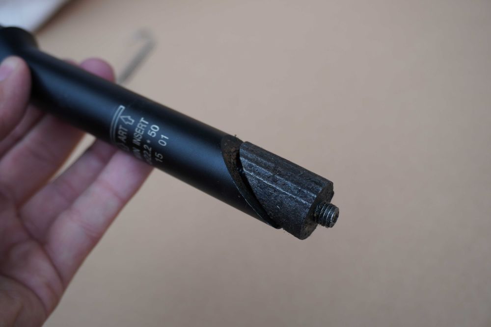 Adapter mostka A-Head redukcja 22.2 mm na 28.6 mm 1" Retro