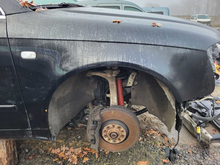 Audi A4 Avant sanki tyl przód