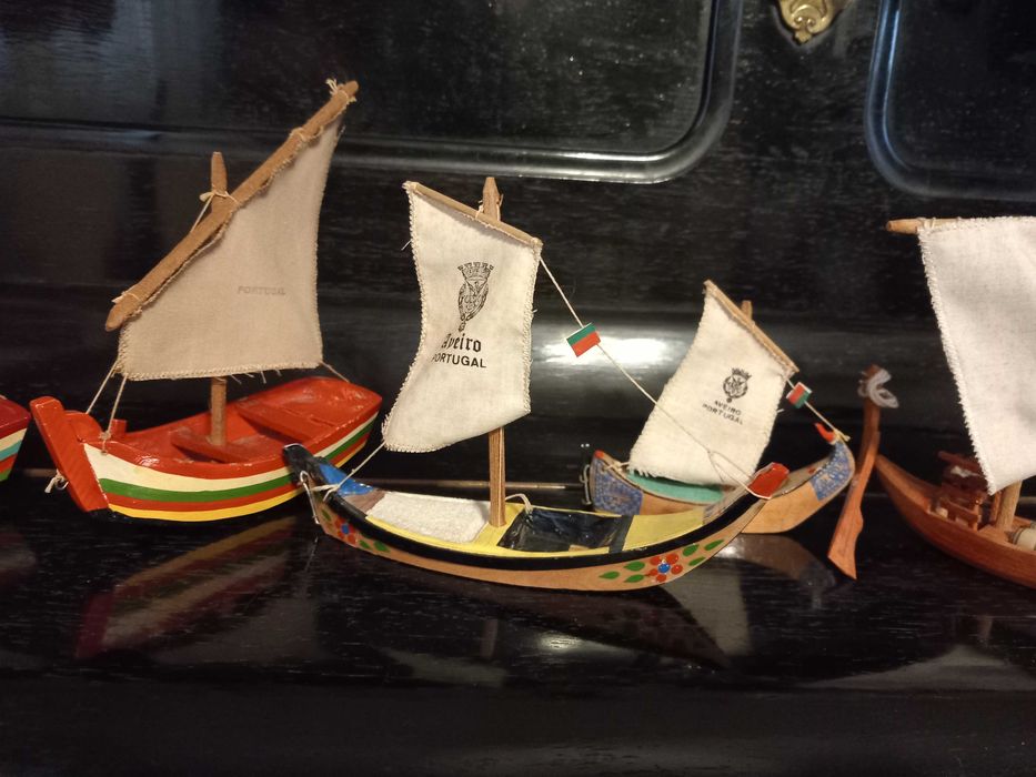 Colecção I  de Barcos de Pesca em madeira