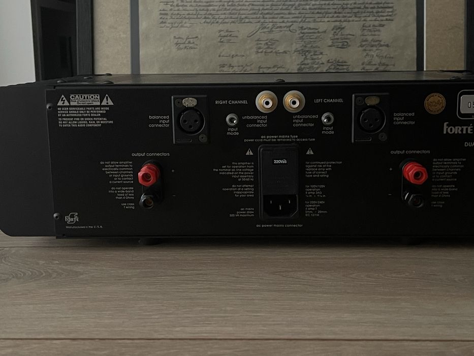 Легедарний Підсилювач Forte Model 5 Hi Class