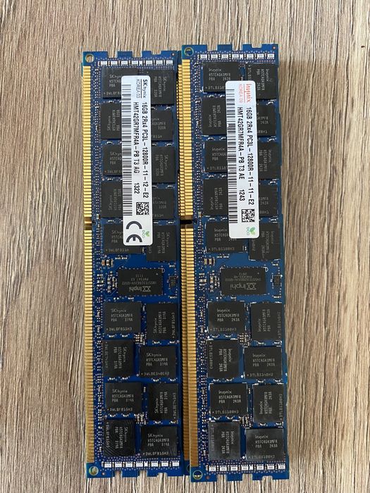 16GB 2RX4 PC3L-12800R DDR3 1600MHz 1.35V ECC Registered RDIMM For HUANAN Servers 