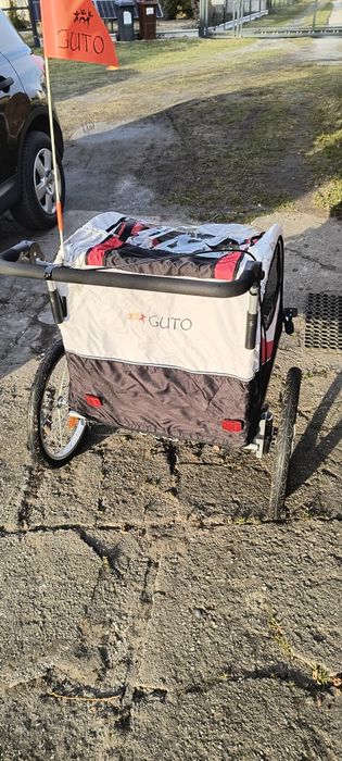 Przyczepka rowerowa Guto  2w1