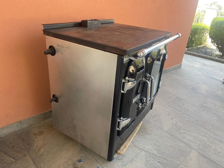 Fogão a lenha para aquecimento central