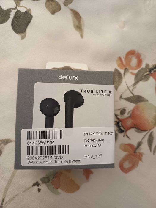 Fones Defunc True Lite II NOVOS NA CAIXA