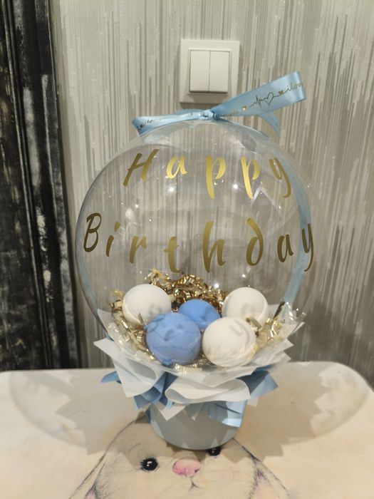 Кулька баблс подарункова без наповнення