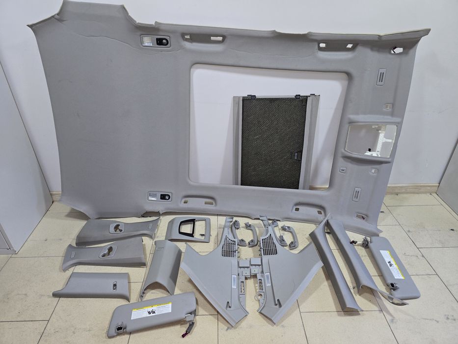 Podsufitka BMW X3 F25 panorama komplet SZARA