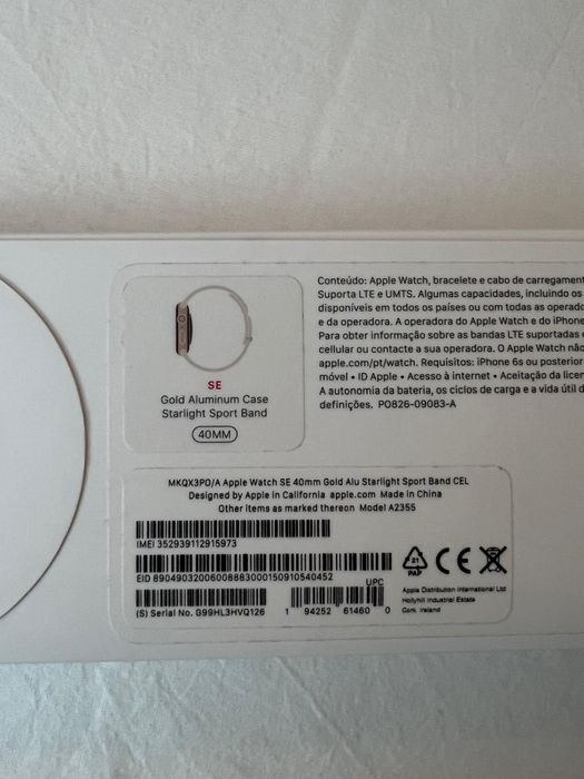 Apple watch gold aluminum